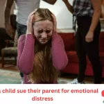 can a child sue their parent for emotional distress