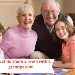can a child share a room with a grandparent